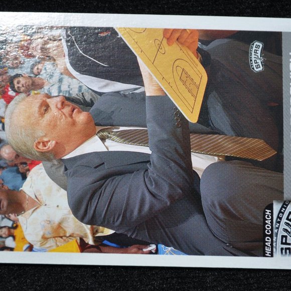 GREGG POPOVICH 2004-05 Topps Total Silver Rookie #411 RC San Antonio Spurs HOF - Picture 3 of 7
